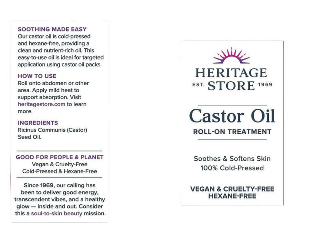 Castor Oil Roll-On